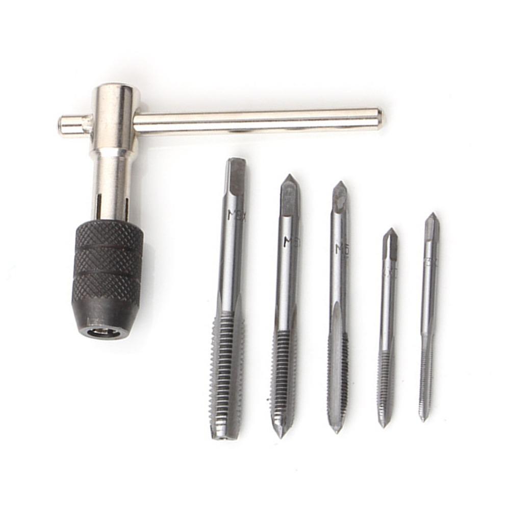 6PCS Rustproof T Handle Wrench Set M3 M4 M5 M6 M8 Adjustable Tap Holder Plastic Fabrication 6pcs
6PCS Rustproof T Handle Wrench Set M3 M4 M5 M6 M8 Adjustable Tap Holder Plastic Fabrication 6pcs