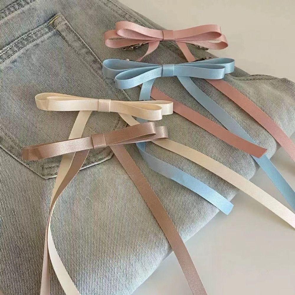Лента Balletcore Bow Hairpin Длинная кисточка Ballet Style Hair Clip Sweet Girl style 8
Лента Balletcore Bow Hairpin Длинная кисточка Ballet Style Hair Clip Sweet Girl style 8