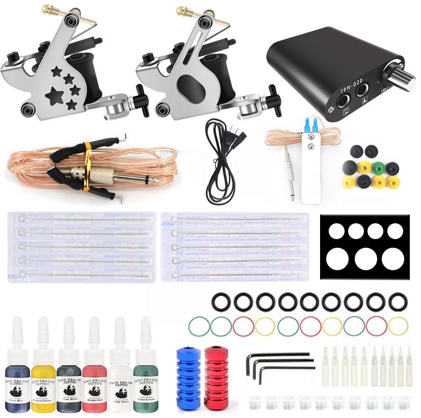 Срібний Дракон Подвійний Машинка для Татуювання Набір - Інструменти для Татуювання для Початківців Повний Набір
Срібний Дракон Подвійний Машинка для Татуювання Набір - Інструменти для Татуювання для Початківців Повний Набір