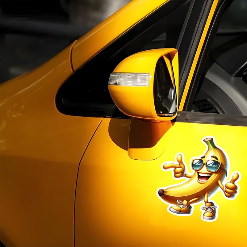 Funny Fruit Banana Man Наклейки на вікно на бампер автомобіля для автомобіля Вантажівка Ван Модні наклейки Наклейки з вінілового матеріалу чорний
Funny Fruit Banana Man Наклейки на вікно на бампер автомобіля для автомобіля Вантажівка Ван Модні наклейки Наклейки з вінілового матеріалу чорний