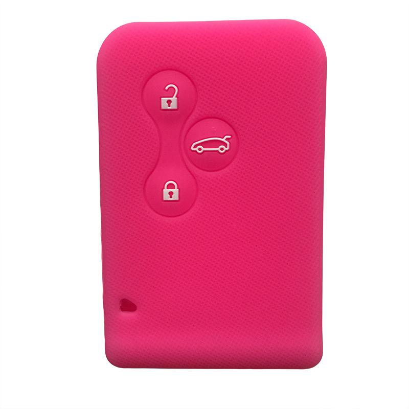 Silicone Car Key Card Case Cover Protector For Renault Clio Logan Megane 2 3 Koleos Trafic Captur Grand Scenic 3 Accessories Яскраво-рожевий
Silicone Car Key Card Case Cover Protector For Renault Clio Logan Megane 2 3 Koleos Trafic Captur Grand Scenic 3 Accessories Яскраво-рожевий