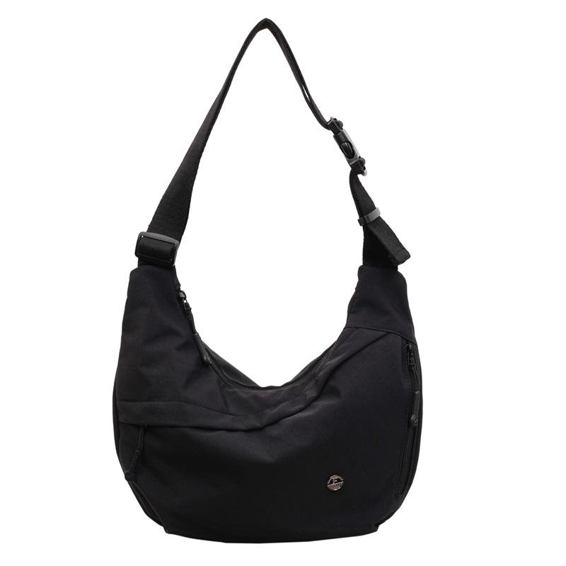 New Korean Style Large Capacity Hobo Bag Forest Crossbody Shoulder Bag for Women Textured Casual and Simple Style Storage Bags чёрный
New Korean Style Large Capacity Hobo Bag Forest Crossbody Shoulder Bag for Women Textured Casual and Simple Style Storage Bags чёрный