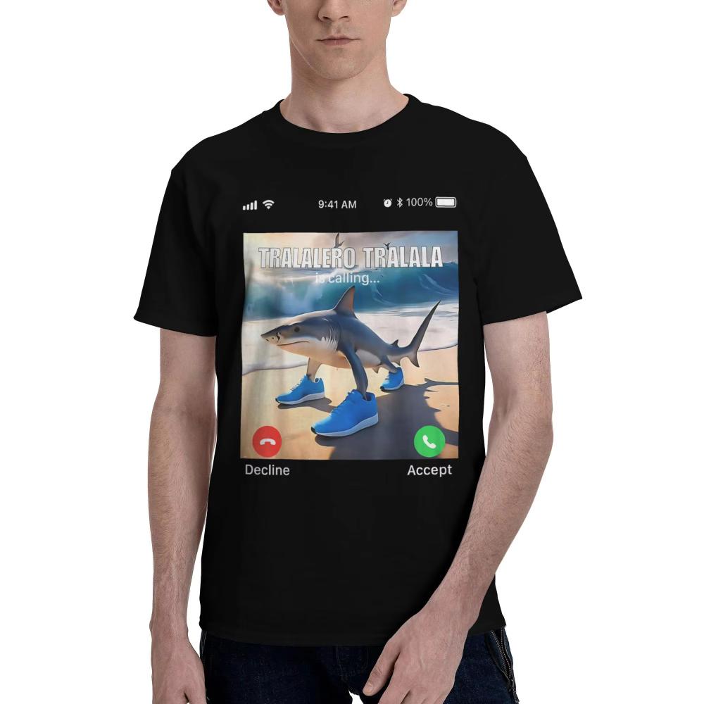Tralalero Tralala Italian Brainrot Meme Phone Call Meme Men s T Shirt Crazy Tee Shirt Short Sleeve Round Collar T-Shirt Cloth... S разноцветный
Tralalero Tralala Italian Brainrot Meme Phone Call Meme Men s T Shirt Crazy Tee Shirt Short Sleeve Round Collar T-Shirt Cloth... S разноцветный