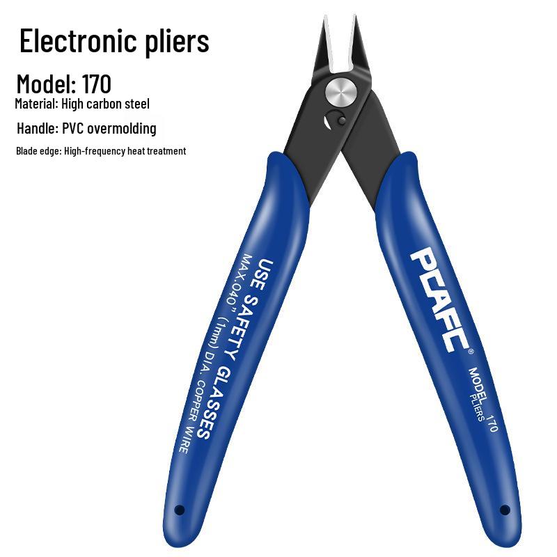 Electronic Nippers 170: Plastic Pliers for DIY and Industrial Use
Electronic Nippers 170: Plastic Pliers for DIY and Industrial Use