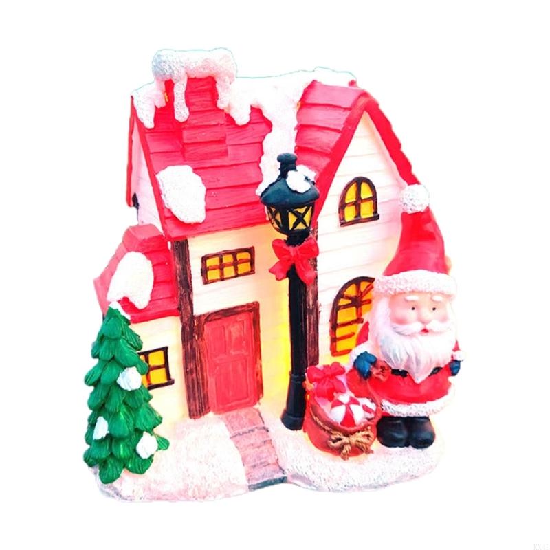 KX4B Christmas House with Led Light Resin Collectable Christmas Scene Village Houses
KX4B Christmas House with Led Light Resin Collectable Christmas Scene Village Houses