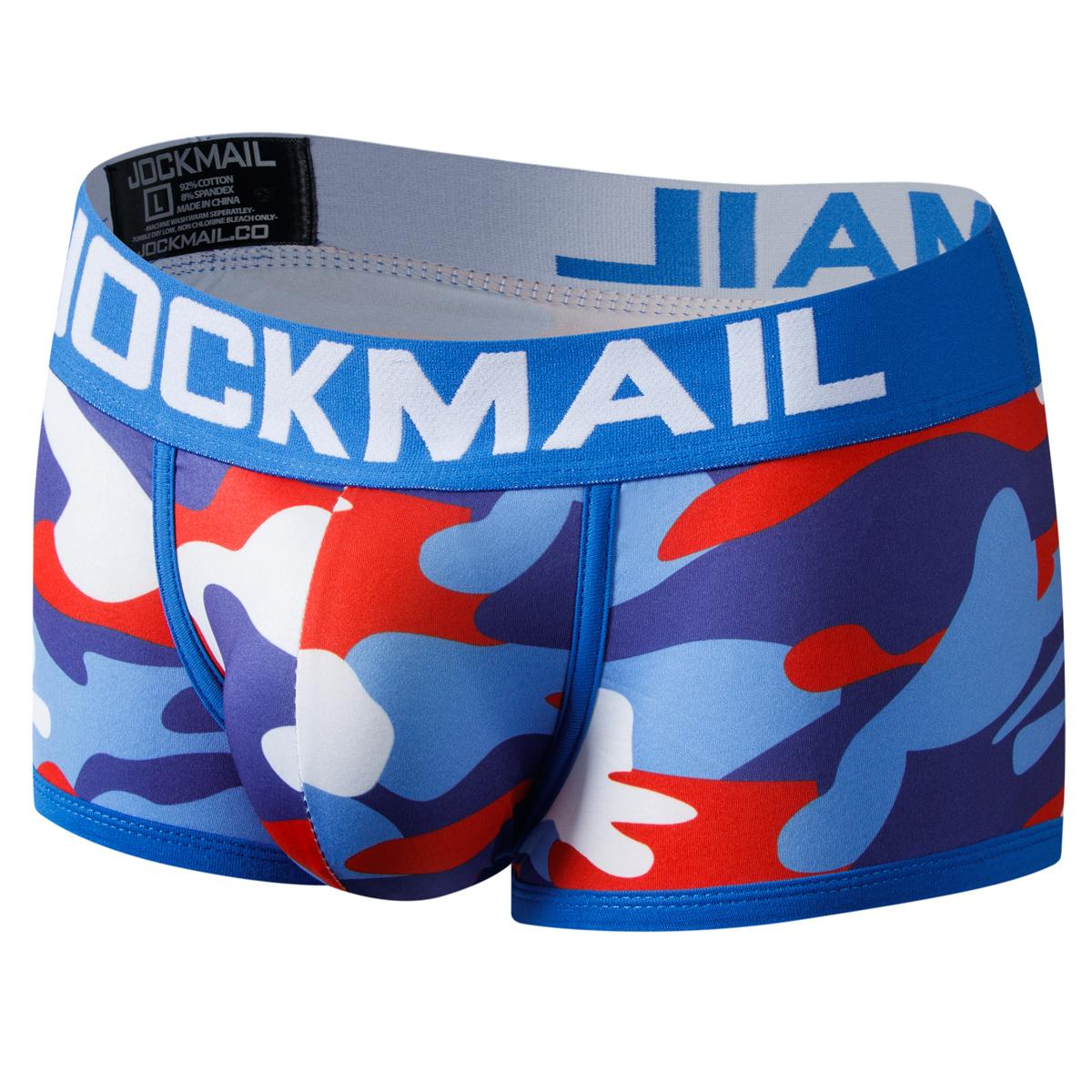Боксер бренду JOCKMAIL з низькою посадкою поліестер з камуфляжним принтом комфортні труси дихаюча спортивна білизна XXL синій
Боксер бренду JOCKMAIL з низькою посадкою поліестер з камуфляжним принтом комфортні труси дихаюча спортивна білизна XXL синій