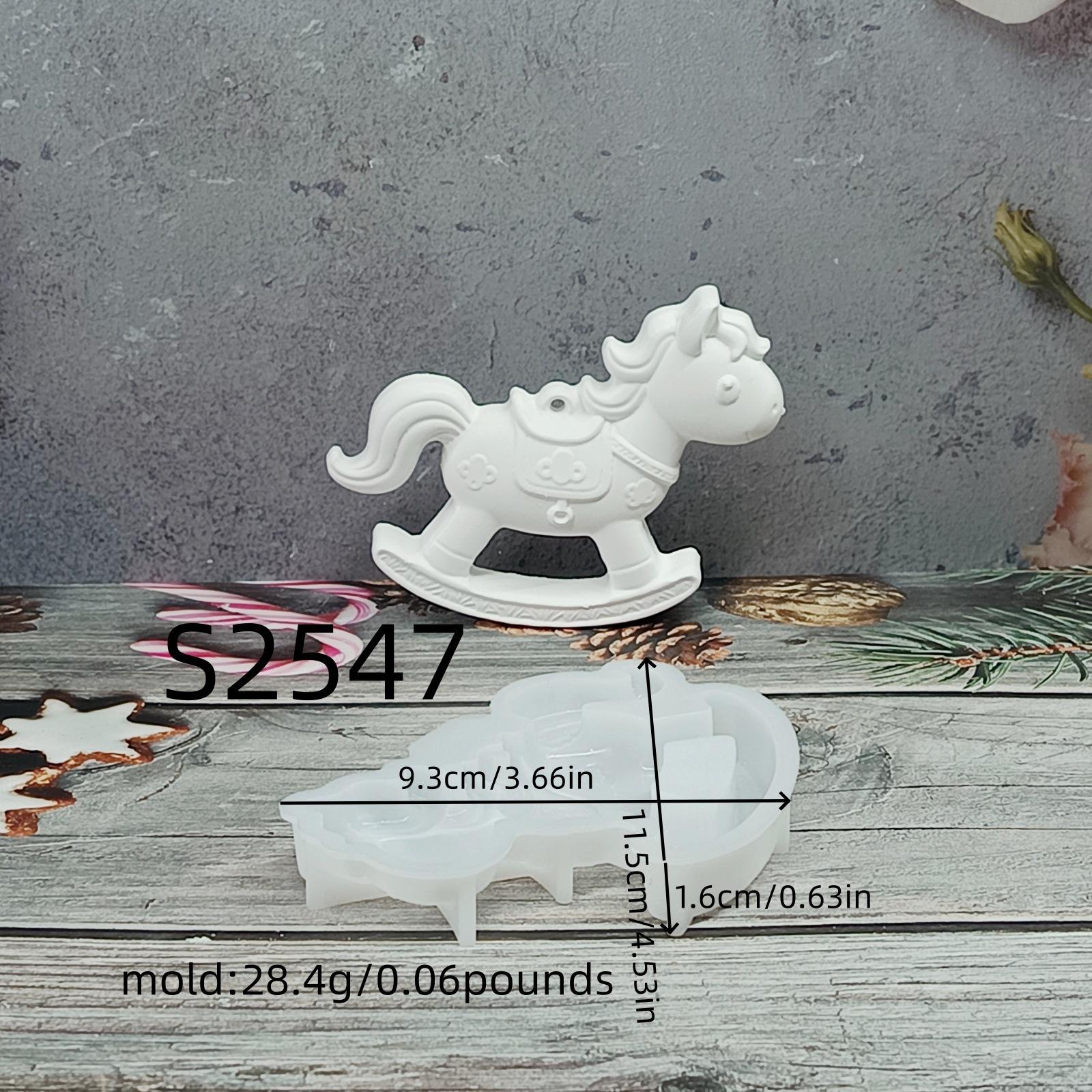 Rocker Horse Mold Food-Grade Home Decoration Mold Silicone Mold Easy-To-Clean For Home Decoration Gift Making Diy Crafting
Rocker Horse Mold Food-Grade Home Decoration Mold Silicone Mold Easy-To-Clean For Home Decoration Gift Making Diy Crafting