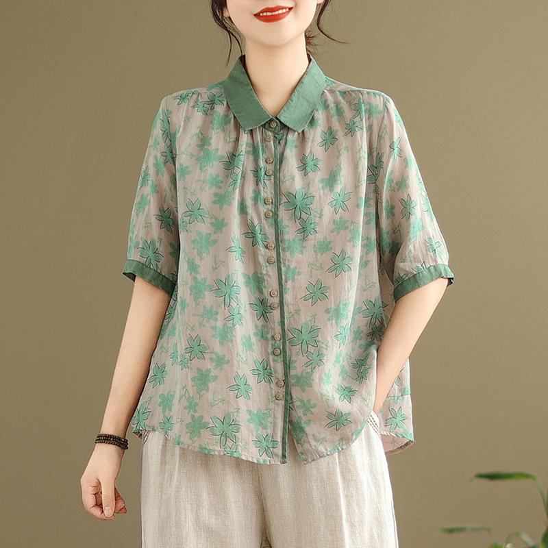 2025 Korean-Style Retro Printed Slimming Plus Size Cotton-Linen Summer Two-Piece Set for Women Large
2025 Korean-Style Retro Printed Slimming Plus Size Cotton-Linen Summer Two-Piece Set for Women Large