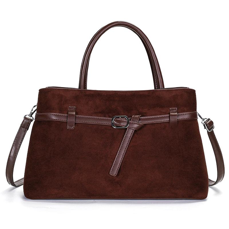 Fashion Versatile Retro Shoulder Women S Bag Suede Shoulder Handheld Crossbody Tote Bag кавовий
Fashion Versatile Retro Shoulder Women S Bag Suede Shoulder Handheld Crossbody Tote Bag кавовий