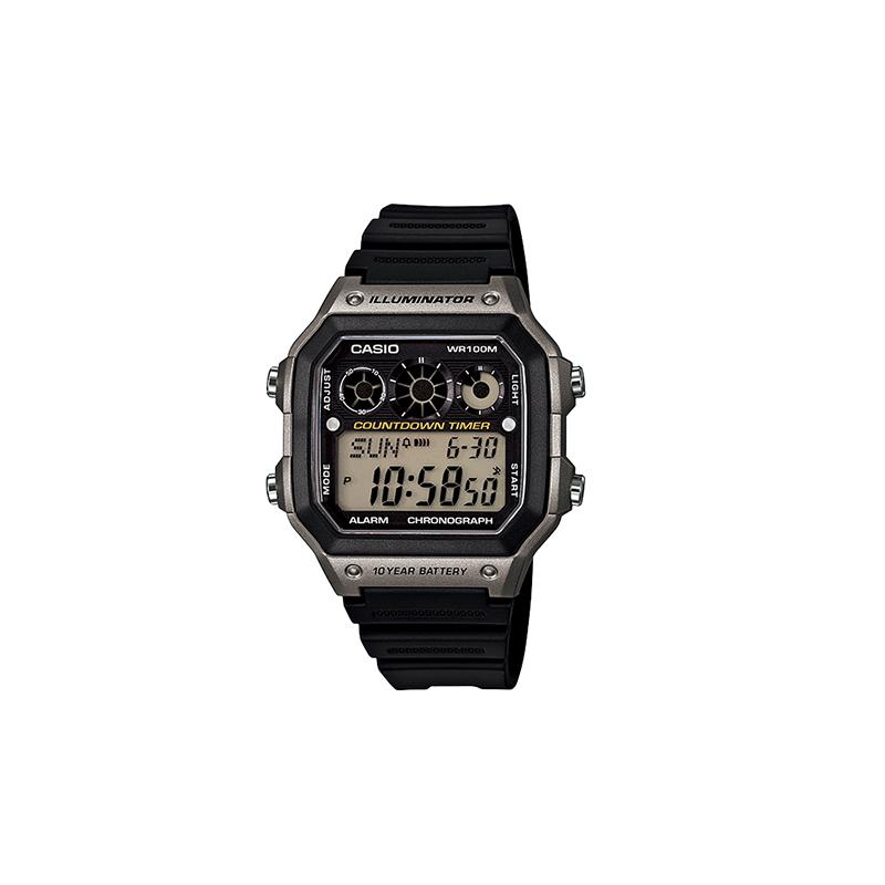 Casio STANDARD Series Classic Retro Small Square Ten Years Electric Waterproof Quartz Movement Resin Strap Japanese and Korean Watch AE-1300WH-8A чёрный
Casio STANDARD Series Classic Retro Small Square Ten Years Electric Waterproof Quartz Movement Resin Strap Japanese and Korean Watch AE-1300WH-8A чёрный