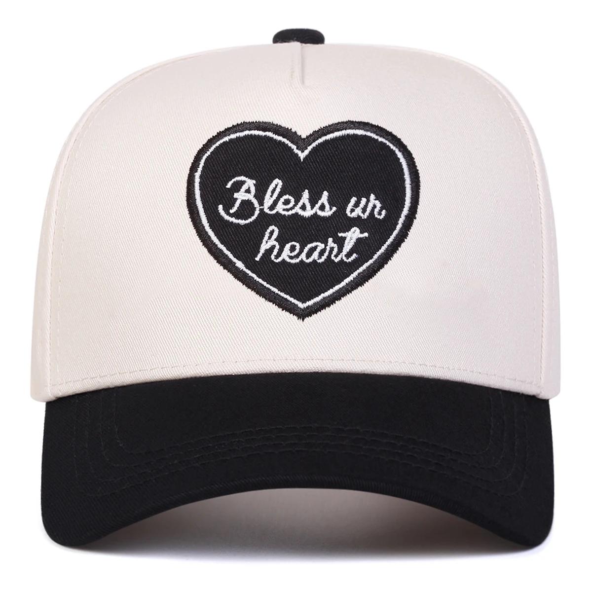 Unisex Bless Ur Heart Letter Embroidery Baseball Caps Spring Autumn Outdoor Adjustable Casual Hats Sunscreen Hat Sports Cap
Unisex Bless Ur Heart Letter Embroidery Baseball Caps Spring Autumn Outdoor Adjustable Casual Hats Sunscreen Hat Sports Cap