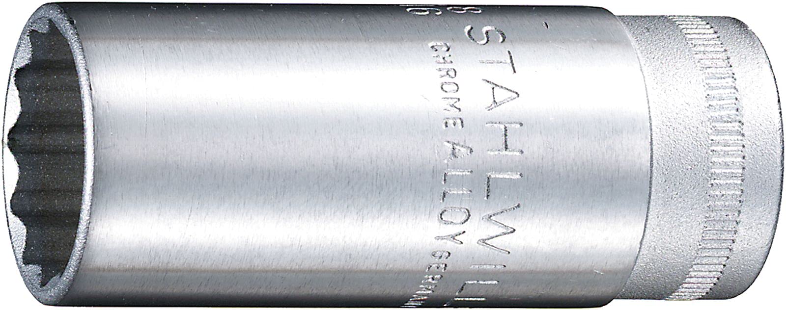 Stahlwille 46-8 (3/8 Square) Deep Socket (12-Point)
Stahlwille 46-8 (3/8 Square) Deep Socket (12-Point)
