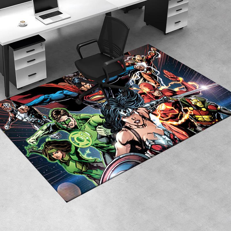 Justice League Superheroes Action Figure Set: DC Comics Collectible Toys Office Mat Home Decor Office Desk Chair Rugs Chair Carpet for offic 60cm by 90cm
Justice League Superheroes Action Figure Set: DC Comics Collectible Toys Office Mat Home Decor Office Desk Chair Rugs Chair Carpet for offic 60cm by 90cm