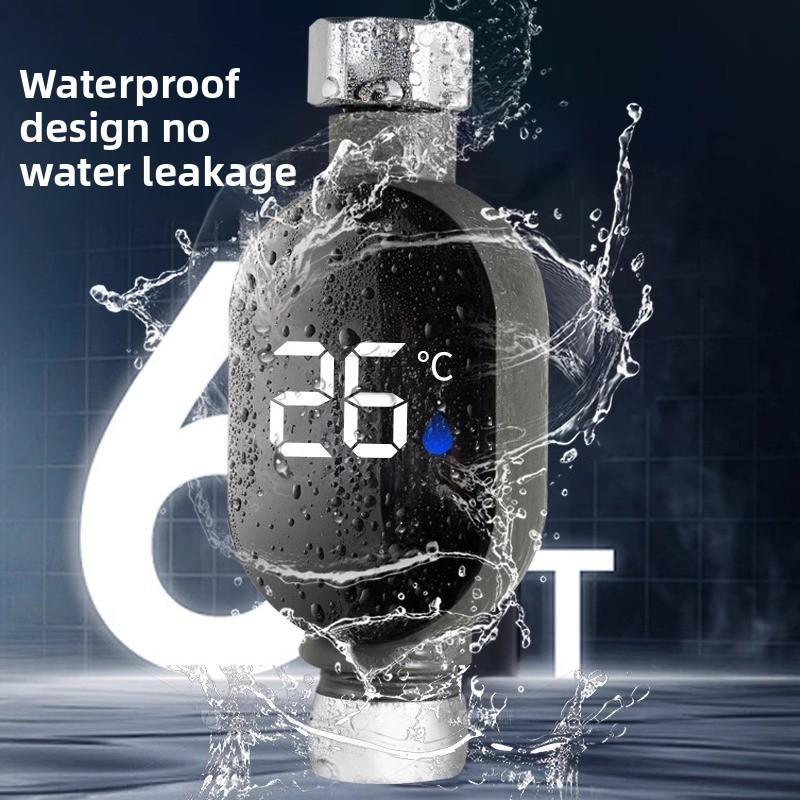 Светодиодный цифровой пирометр для душа Бытовой монитор отображения температуры воды Умный датчик Аксессуар для смесителя для ванной, душа, ванны
Светодиодный цифровой пирометр для душа Бытовой монитор отображения температуры воды Умный датчик Аксессуар для смесителя для ванной, душа, ванны