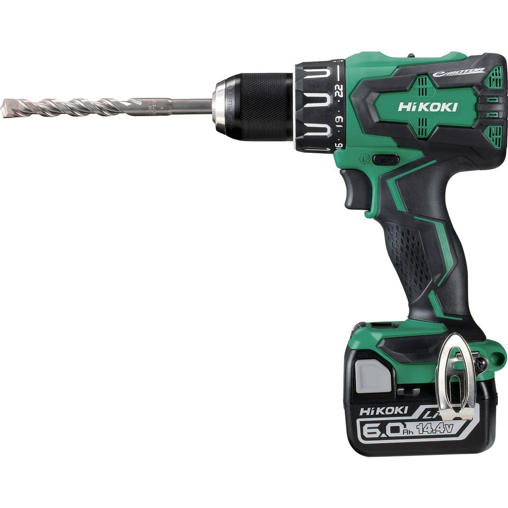 HiKOKI Cordless Impact Driver Fast Spare and Case Included 14.4V Drill, Rechargeable, 6.0Ah Lithium-ion Battery, Charger, Battery, (DV14DBSL(2LYPK))
HiKOKI Cordless Impact Driver Fast Spare and Case Included 14.4V Drill, Rechargeable, 6.0Ah Lithium-ion Battery, Charger, Battery, (DV14DBSL(2LYPK))