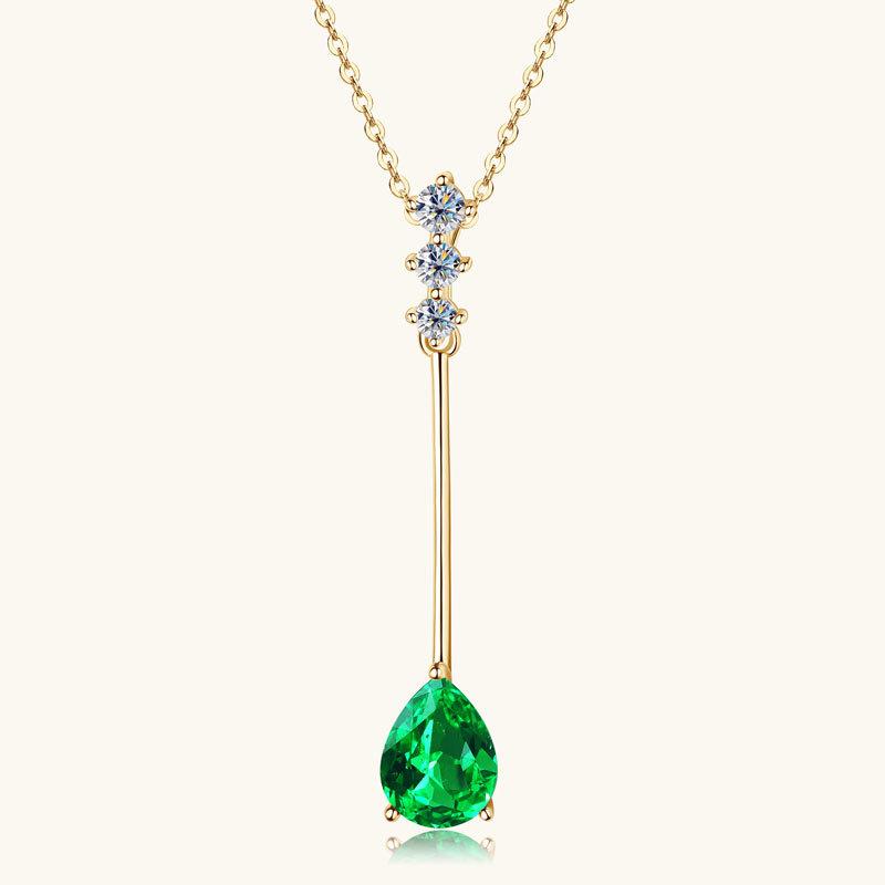 Silvere Glam Модный кулон в форме капли изумрудного цвета в корейском стиле, Высококачественное стерлинговое серебро S925, Ожерелье-чокер для ключицы для девушек The main stone is 7*9mm золотистый
Silvere Glam Модный кулон в форме капли изумрудного цвета в корейском стиле, Высококачественное стерлинговое серебро S925, Ожерелье-чокер для ключицы для девушек The main stone is 7*9mm золотистый