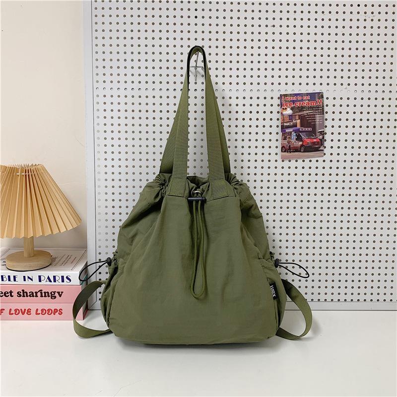 Multi-functional Backpacks For Women Nylon Large Capacity Shopper Shoulder Totes Drawstring Bag Bucket Travelling Rucksack
Multi-functional Backpacks For Women Nylon Large Capacity Shopper Shoulder Totes Drawstring Bag Bucket Travelling Rucksack