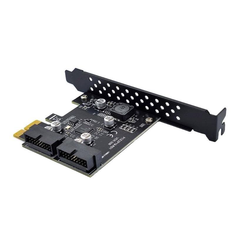 Адаптерна карта USB3.2 GEN1 5 Гбіт/с 2-портова карта розширення RENESAS Control D720201 5 Гбіт/с PCIE X1 
Адаптерна карта USB3.2 GEN1 5 Гбіт/с 2-портова карта розширення RENESAS Control D720201 5 Гбіт/с PCIE X1