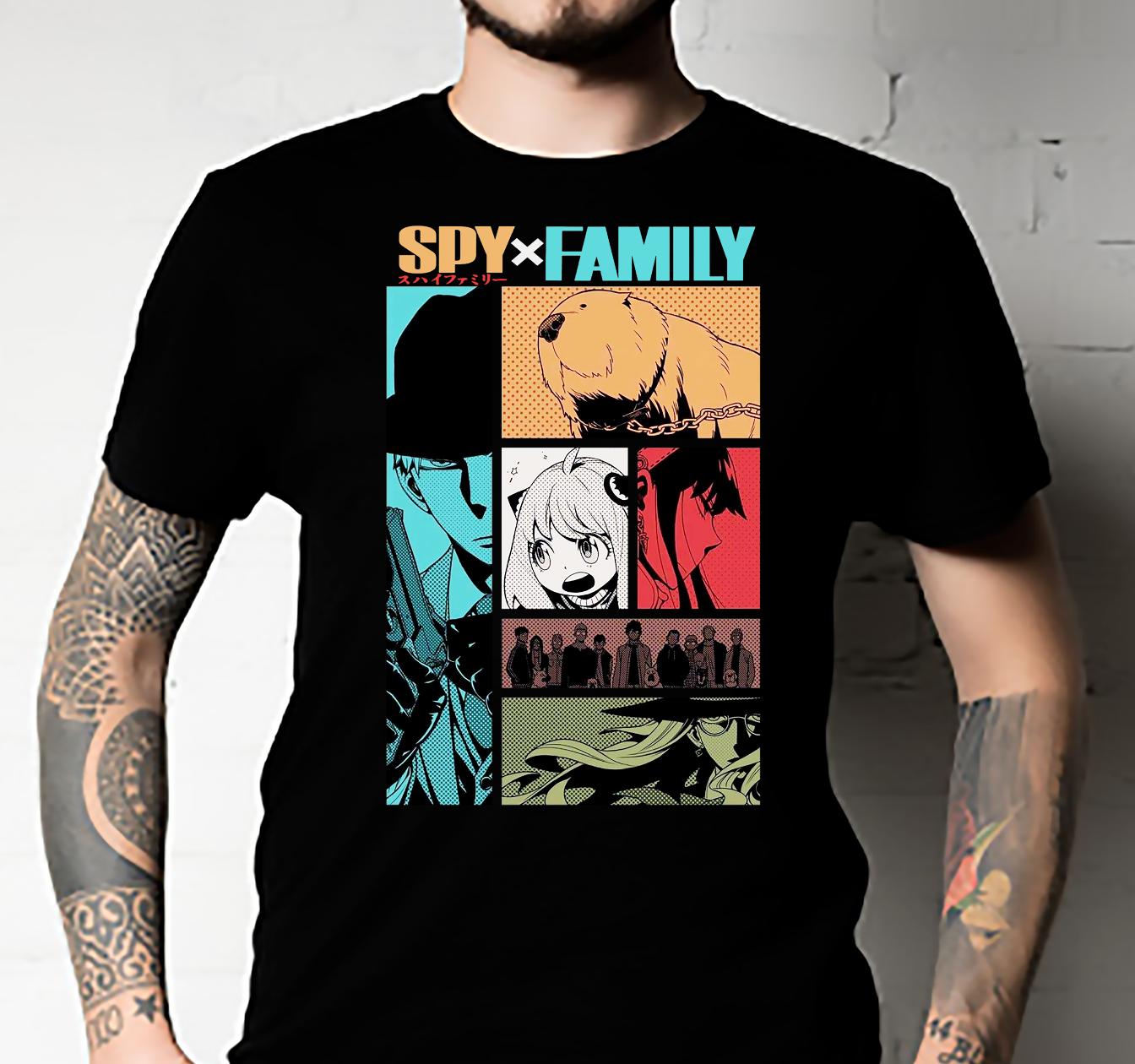 SPY X FAMILY Forger Family T-shirt Classic Unisex All Size Unisex T-Shirt XXXL
SPY X FAMILY Forger Family T-shirt Classic Unisex All Size Unisex T-Shirt XXXL