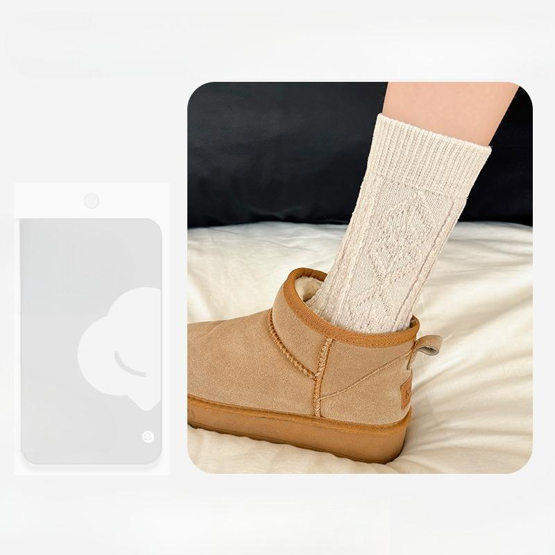 Female Autumn and Winter Thickened Warm Three Dimensional Twist Woven Tube Pile Socks 1 pair абрикосовый/бежевый
Female Autumn and Winter Thickened Warm Three Dimensional Twist Woven Tube Pile Socks 1 pair абрикосовый/бежевый