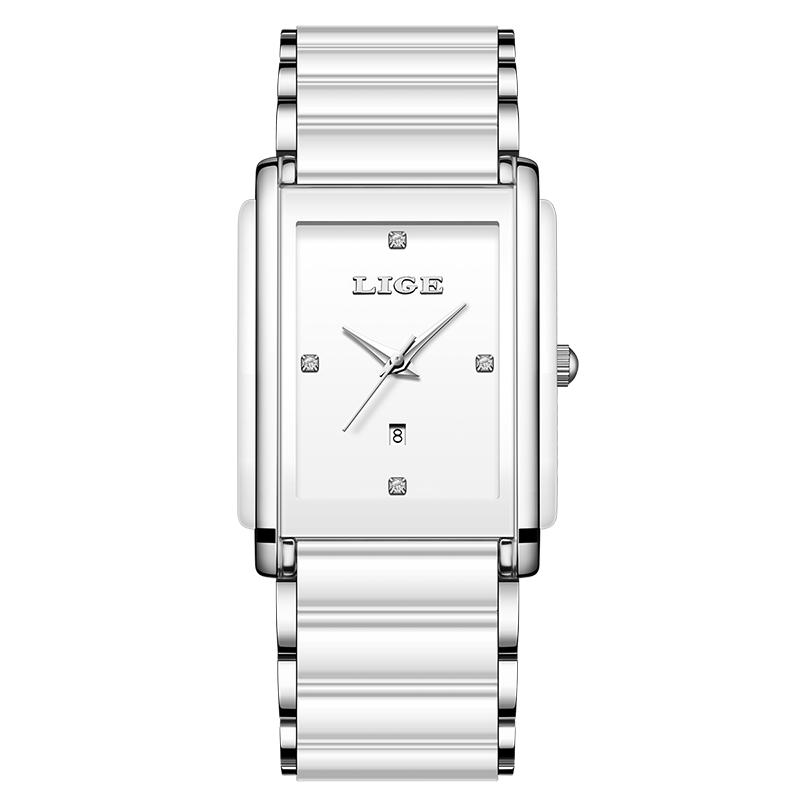 LIGE Элегантные керамические женские часы Высококлассные Роскошные Модные Женские Кварцевые Часы Женский Подарок белый
LIGE Элегантные керамические женские часы Высококлассные Роскошные Модные Женские Кварцевые Часы Женский Подарок белый