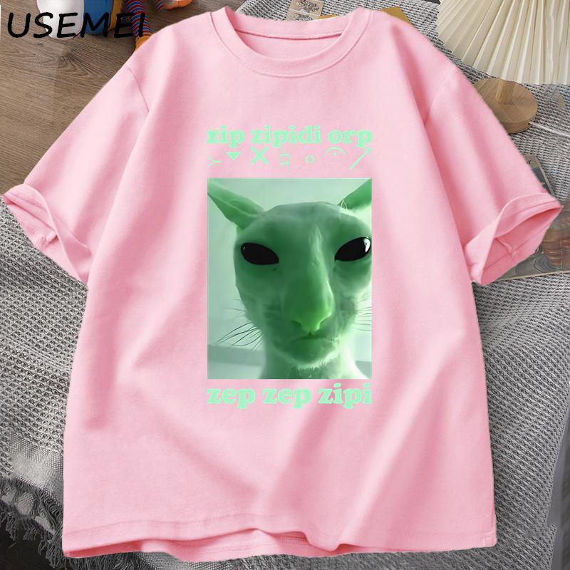 Funny Alien Cat Dank Meme T Shirt for Men Brainrot T-shirt Stupid Cringe Tees Harajuku Men s Oversized Cotton Tees XXXL рожевий
Funny Alien Cat Dank Meme T Shirt for Men Brainrot T-shirt Stupid Cringe Tees Harajuku Men s Oversized Cotton Tees XXXL рожевий