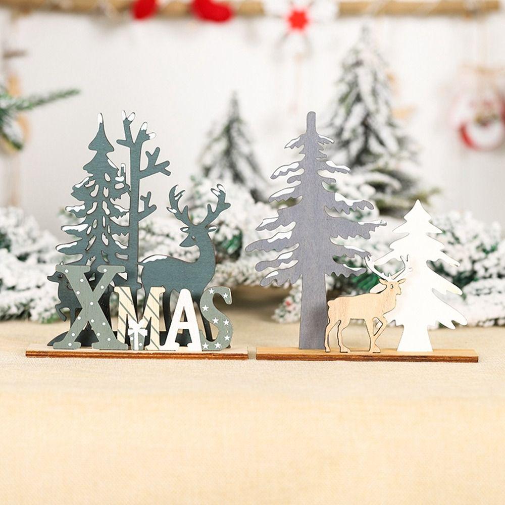 3D Deer Xmas Ornaments Three-dimensional Christmas Decoration Christmas Wooden Ornament Home
3D Deer Xmas Ornaments Three-dimensional Christmas Decoration Christmas Wooden Ornament Home
