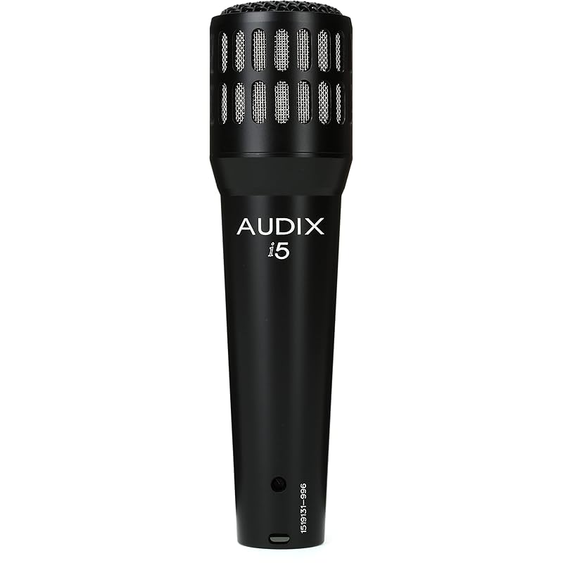 AUDIX Audix i5 snare drum percussion guitar amplifier For acoustic instrument recording dynamic microphone unidirectional black
AUDIX Audix i5 snare drum percussion guitar amplifier For acoustic instrument recording dynamic microphone unidirectional black
