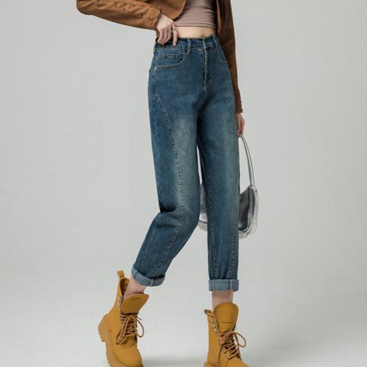 Spring High Waist Elastic Jeans Pants Women Plus Size Basic Trousers Blue Black Long Pants S синий
Spring High Waist Elastic Jeans Pants Women Plus Size Basic Trousers Blue Black Long Pants S синий