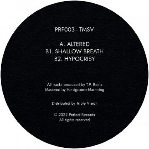 12inch Record TMSV - Altered PRF003 Perfect Records 2022 Netherland Reggae, Ska & Dub
12inch Record TMSV - Altered PRF003 Perfect Records 2022 Netherland Reggae, Ska & Dub