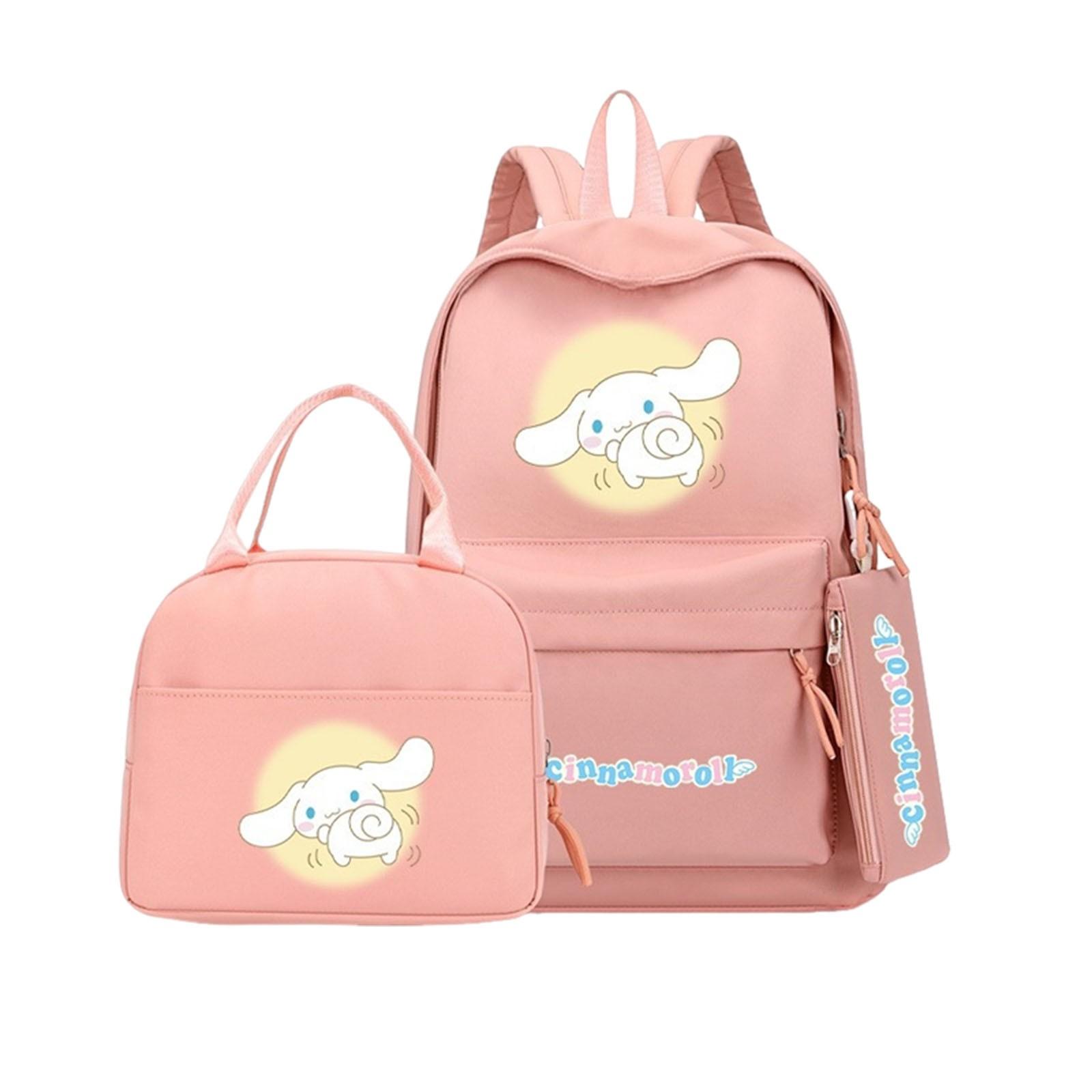 Backpack Lunch Bag Pencil Case Three-piece Student School Bag One Size
Backpack Lunch Bag Pencil Case Three-piece Student School Bag One Size