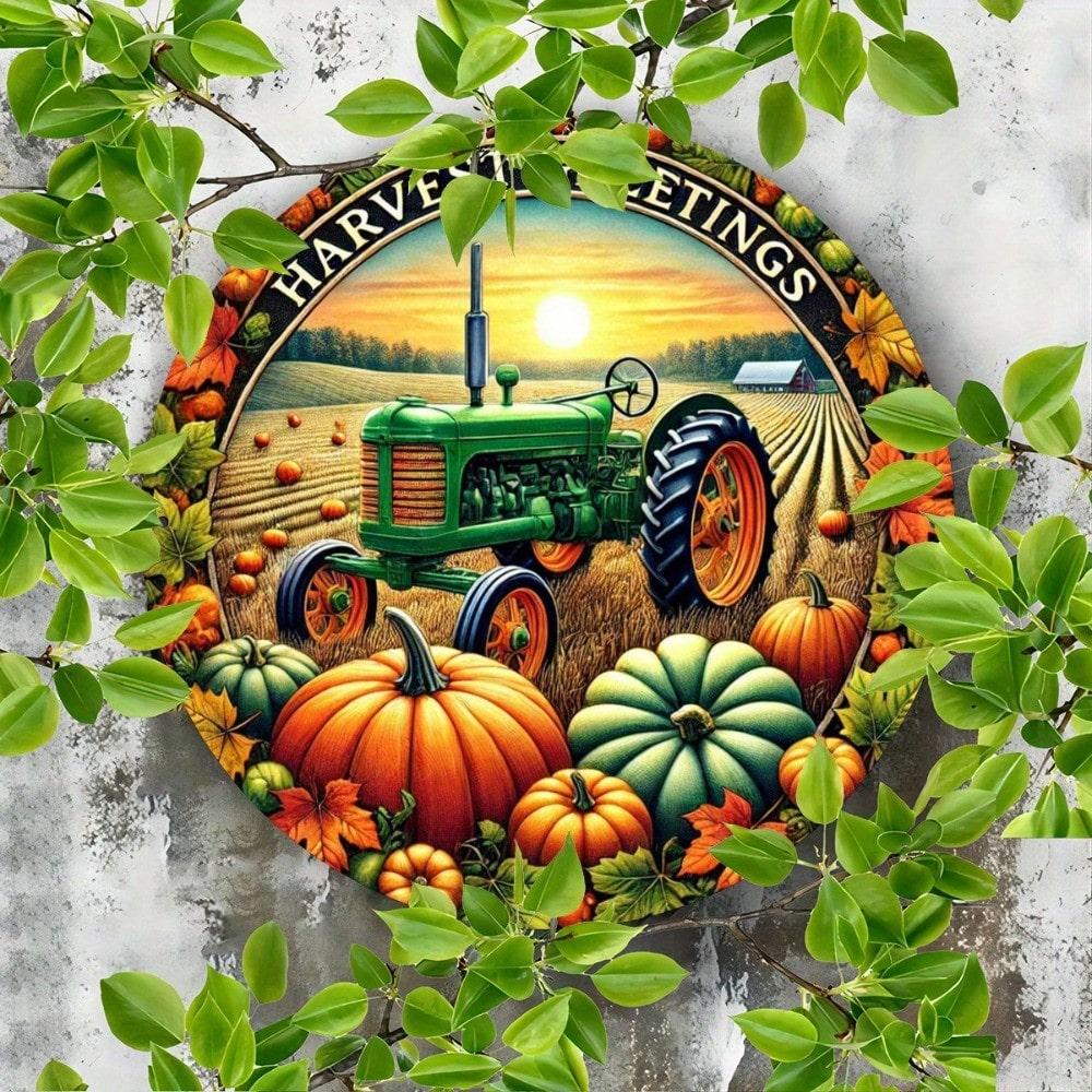 Rustic Tractor 8x8 Inch Round Tin Sign Vintage Farmhouse Wall Decor Iron Art For Home Living Room Man Cave Gift 20x20 різнокольоровий
Rustic Tractor 8x8 Inch Round Tin Sign Vintage Farmhouse Wall Decor Iron Art For Home Living Room Man Cave Gift 20x20 різнокольоровий
