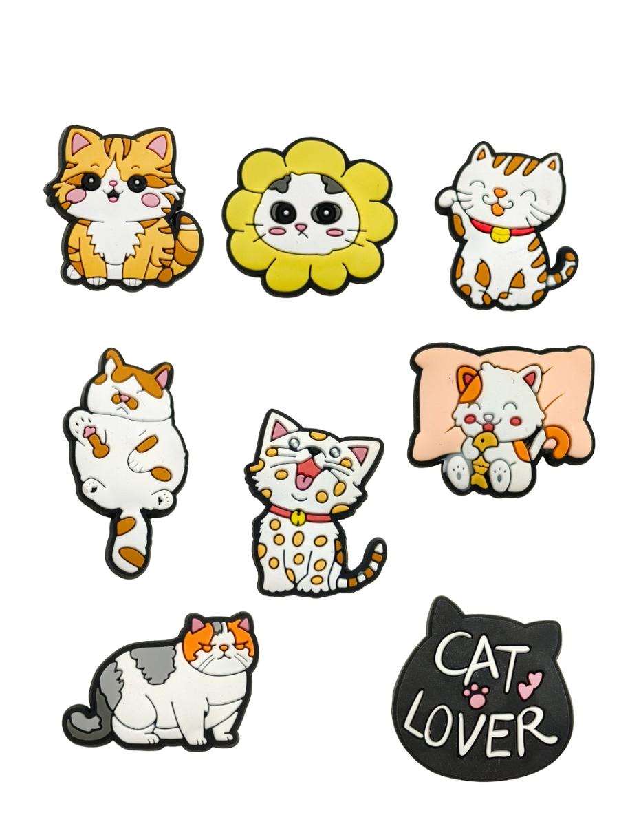 Джибитсы котики кошка cat животное Jibbitz 8 шт аксессуары крокс украшение різнокольоровий
Джибитсы котики кошка cat животное Jibbitz 8 шт аксессуары крокс украшение різнокольоровий