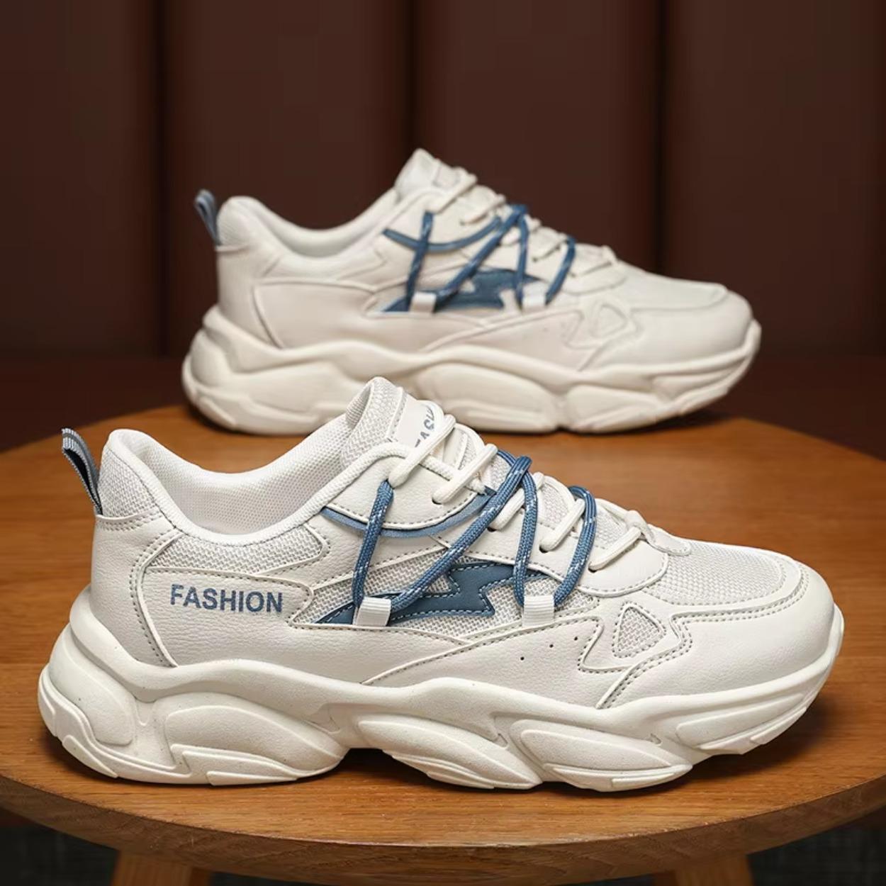 Autumn Trendy Dad Shoes for Teenage Sports Runners New Spring Casual Synthetic Height Increasing Mesh Breathable Anti-Slippery 39 білий
Autumn Trendy Dad Shoes for Teenage Sports Runners New Spring Casual Synthetic Height Increasing Mesh Breathable Anti-Slippery 39 білий