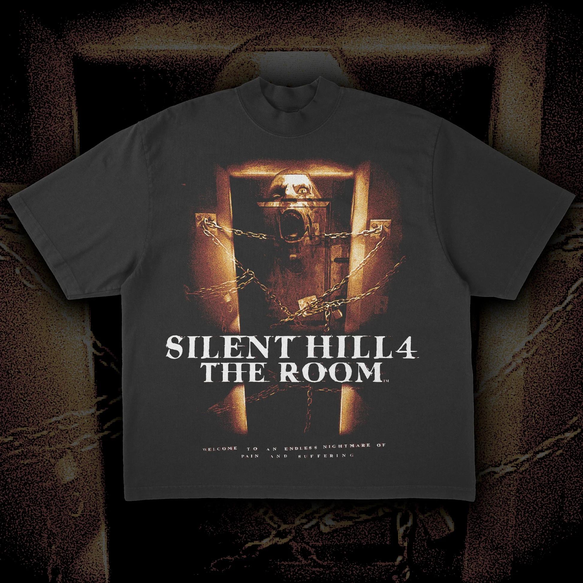 Мужская футболка Классическая игра Silent Hill 4 Футболка Летняя Повседневная Хлопковая Оверсайз Y2k Хип-хоп Короткий рукав Мужская Женская Одежда Футболка S
Мужская футболка Классическая игра Silent Hill 4 Футболка Летняя Повседневная Хлопковая Оверсайз Y2k Хип-хоп Короткий рукав Мужская Женская Одежда Футболка S