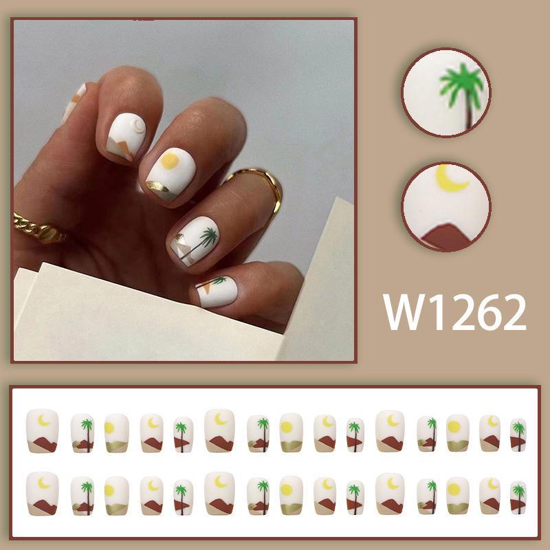 European-American Fresh Romantic Star & Moon Sunset Nail Tips - 30 Sweet, Versatile Wearable Pieces
European-American Fresh Romantic Star & Moon Sunset Nail Tips - 30 Sweet, Versatile Wearable Pieces