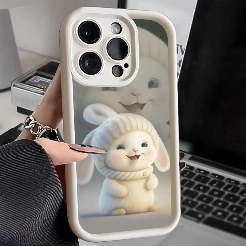 Мягкий чехол для телефона с мультяшным кроликом для iPhone 14 Pro 15 Plus 13 Pro Max 12 Mini 11 X XS XR 7 8 Plus SE матовый силиконовый чехол
Мягкий чехол для телефона с мультяшным кроликом для iPhone 14 Pro 15 Plus 13 Pro Max 12 Mini 11 X XS XR 7 8 Plus SE матовый силиконовый чехол