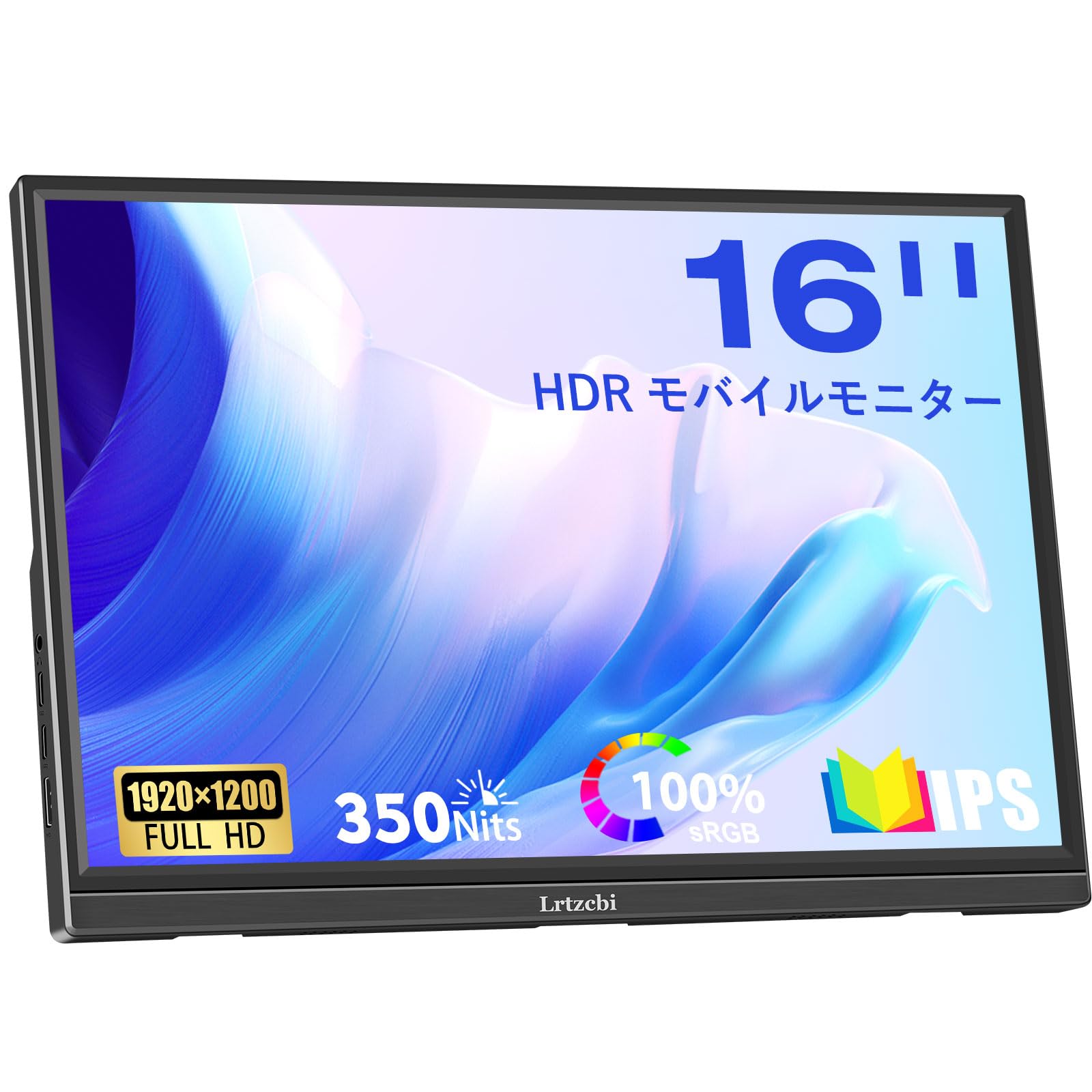 Mobile Monitor Lrtzcbi Thin and Lightweight Mobile Display Full HD 1920x1200 HDR IPS Panel Wide Color Gamut High Brightness 350nits Terminal Speaker
Mobile Monitor Lrtzcbi Thin and Lightweight Mobile Display Full HD 1920x1200 HDR IPS Panel Wide Color Gamut High Brightness 350nits Terminal Speaker