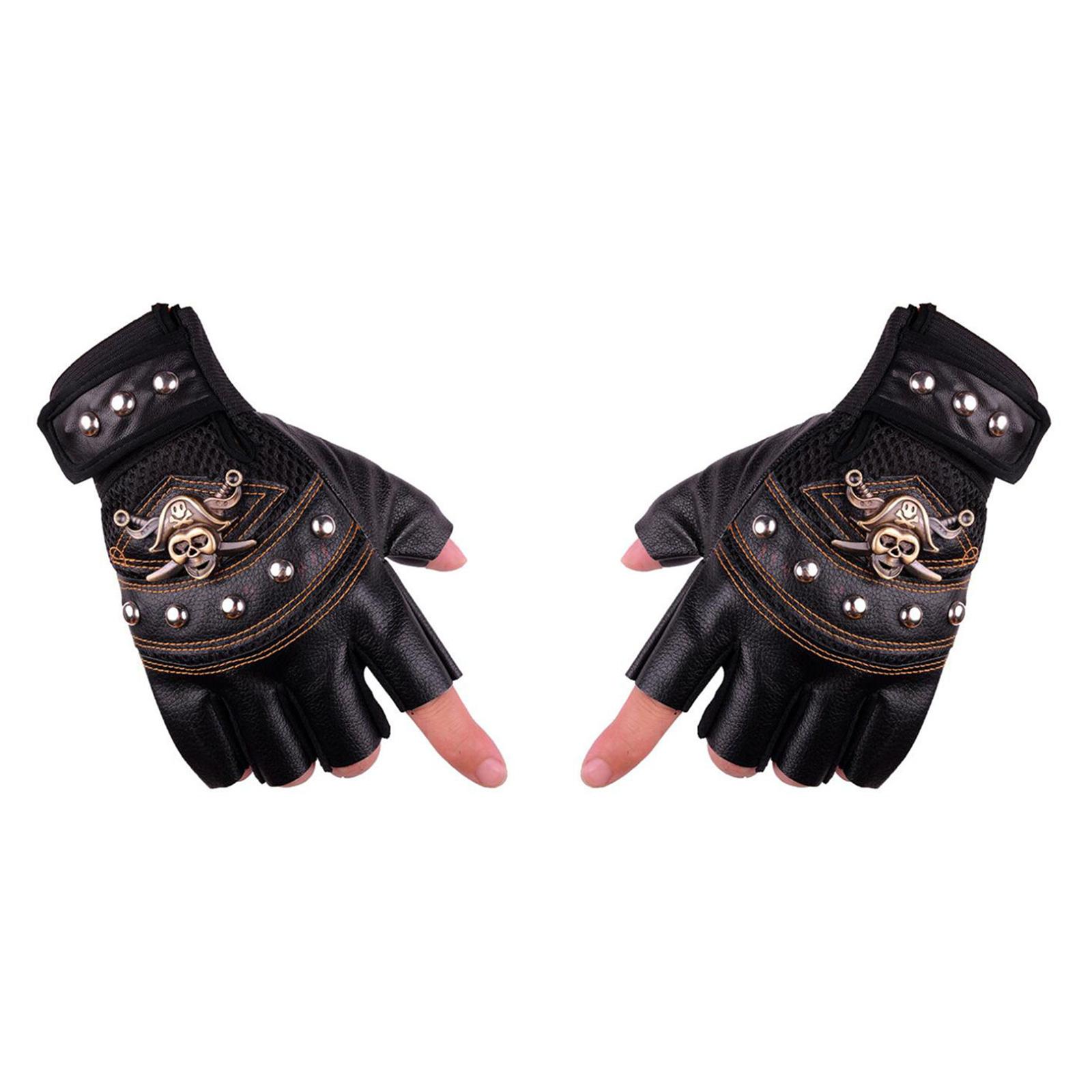 PU Leather Motorbike Motorcycle Gloves Outdoor Riding Half Finger Gloves Punk Motorcycle Gloves Half Finger чёрный
PU Leather Motorbike Motorcycle Gloves Outdoor Riding Half Finger Gloves Punk Motorcycle Gloves Half Finger чёрный