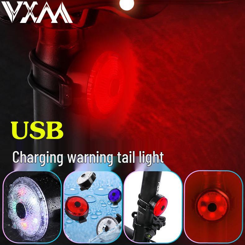 VXM Перезаряжаемый через USB задний фонарь для велосипеда - Аксессуар для безопасности при ночной езде на горном велосипеде White
VXM Перезаряжаемый через USB задний фонарь для велосипеда - Аксессуар для безопасности при ночной езде на горном велосипеде White