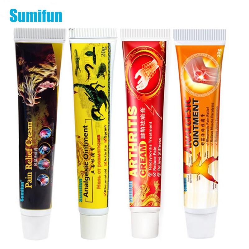 Sumifun 4 типа обезболивающего крема для лечения артрита, обезболивающая мазь, ревматоидного сустава, коленного сустава, спины, травяные пластыри 
Sumifun 4 типа обезболивающего крема для лечения артрита, обезболивающая мазь, ревматоидного сустава, коленного сустава, спины, травяные пластыри