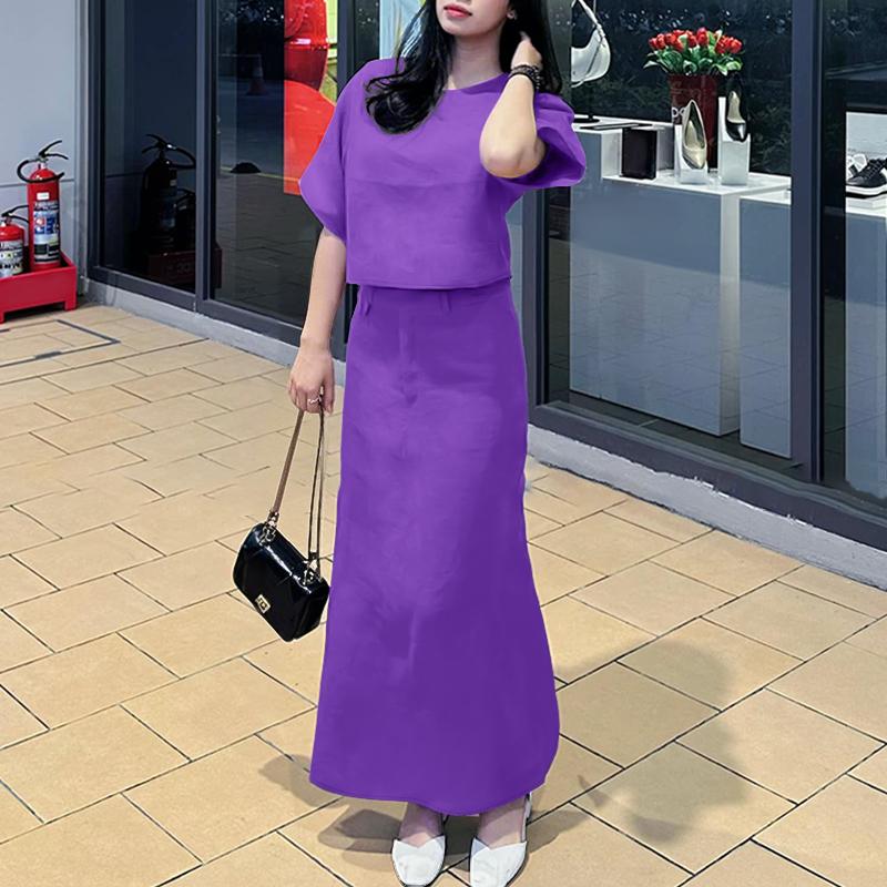 ZANZEA Women Half Sleeve Blouse and Skirts Casual Two Piece Suit Sets XL
ZANZEA Women Half Sleeve Blouse and Skirts Casual Two Piece Suit Sets XL