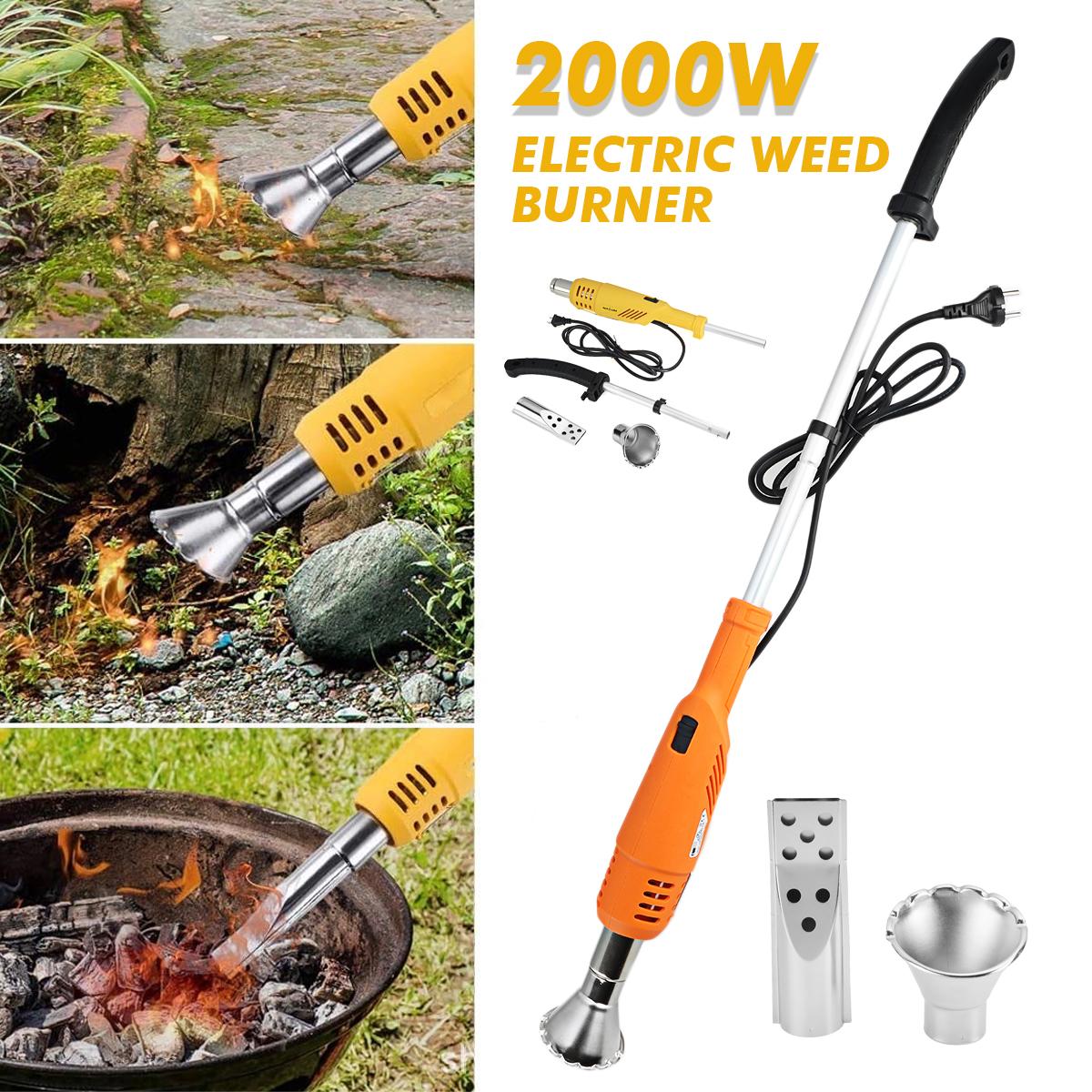 120V / 230V 2000W Электрическая горелка сорняков Killer Stick 2 сопла Газон Садовый инструмент
120V / 230V 2000W Электрическая горелка сорняков Killer Stick 2 сопла Газон Садовый инструмент