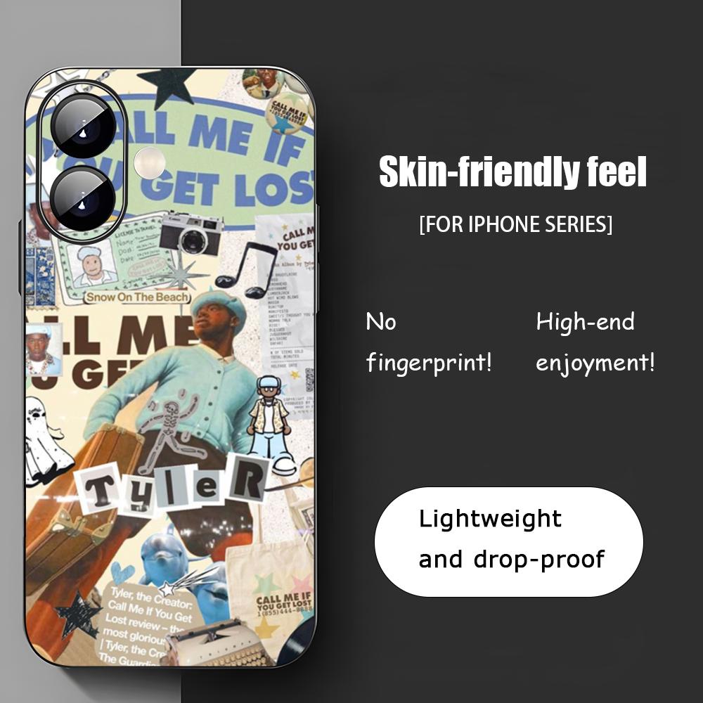 CoolMan T-Ty-ler Rap Crea-tor Phone Case For iPhone 17 16 15 14 13 12 11 X XR XS 8 Plus Mini Pro Max Soft black Shockproof Cover iPhone 14 Pro Max
CoolMan T-Ty-ler Rap Crea-tor Phone Case For iPhone 17 16 15 14 13 12 11 X XR XS 8 Plus Mini Pro Max Soft black Shockproof Cover iPhone 14 Pro Max