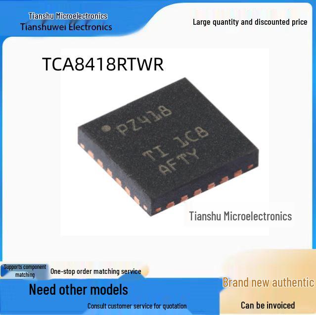 TCA8418RTWR WQFN-24 I2C Keyboard Scan IC Chip - Original Stock Available
TCA8418RTWR WQFN-24 I2C Keyboard Scan IC Chip - Original Stock Available