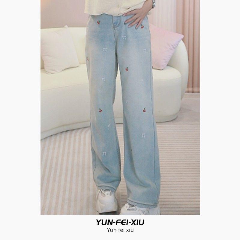 Yunfei Xiu Plus-Size Women s Jeans Versatile Fashion Commuter Korean Style Elegant Slimming Casual Long Pants for Summer Blue M
Yunfei Xiu Plus-Size Women s Jeans Versatile Fashion Commuter Korean Style Elegant Slimming Casual Long Pants for Summer Blue M