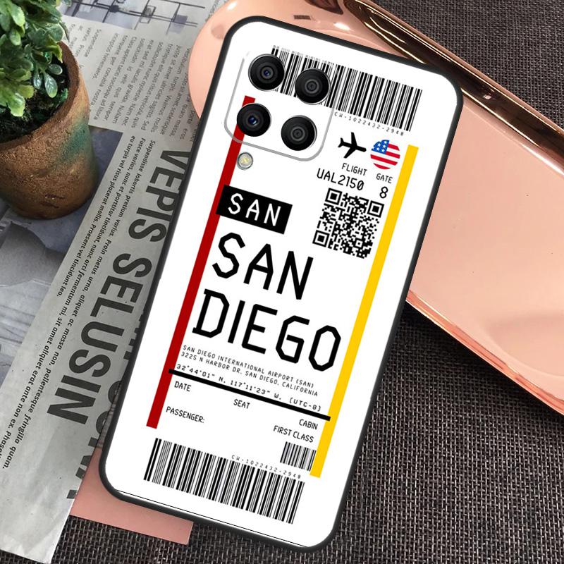 London New York Miami Flight Ticket Case For Samsung Galaxy M20 M15 M55 M31s M51 M21 M11 M13 M33 M53 M52 M32 M12 M14 M34 M54 Samsung M30s
London New York Miami Flight Ticket Case For Samsung Galaxy M20 M15 M55 M31s M51 M21 M11 M13 M33 M53 M52 M32 M12 M14 M34 M54 Samsung M30s