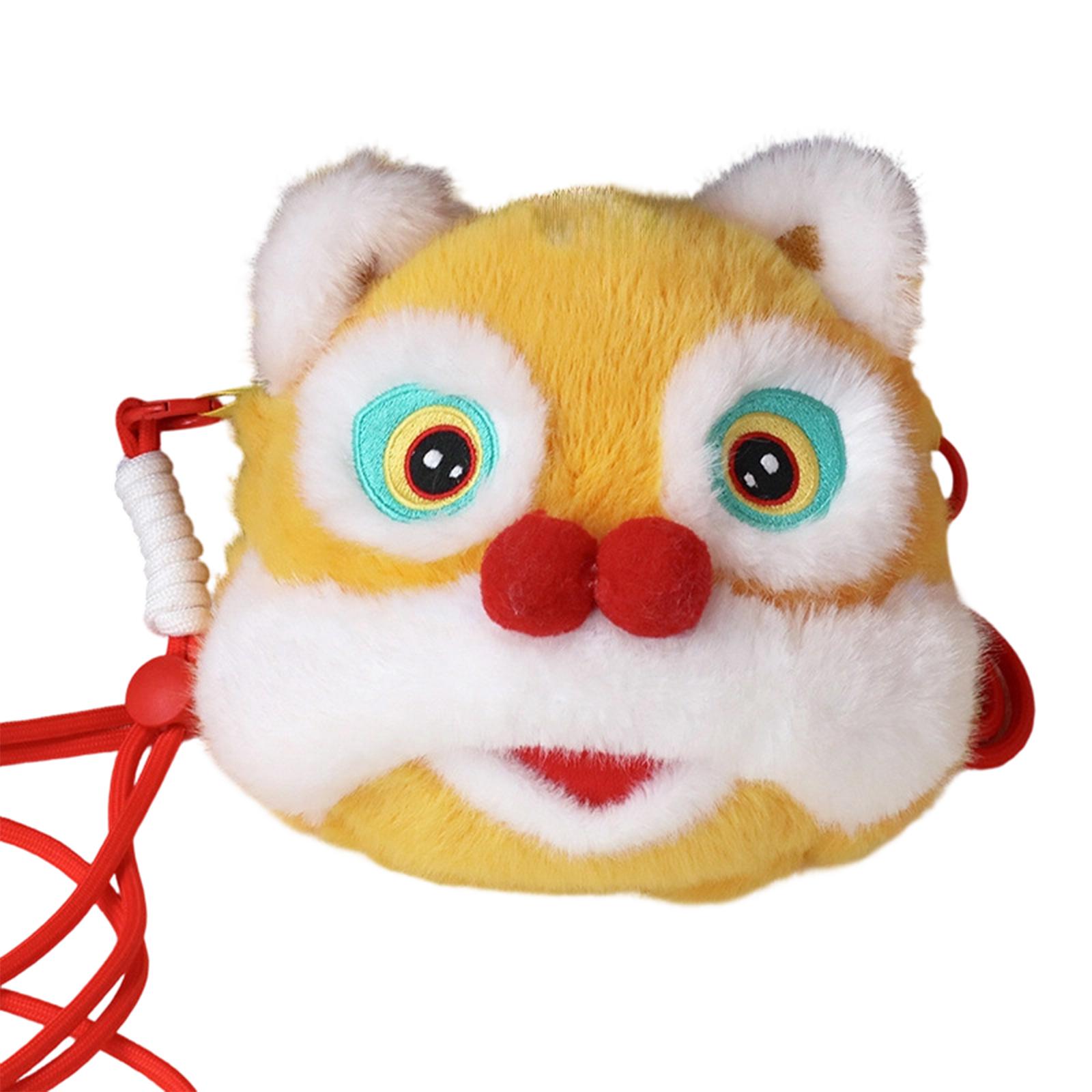 Dance Doll Plush Crossbody Bag; Shaking Toy; Red And Yellow Backpack; Horse Mascot; Chinese Elements One Size
Dance Doll Plush Crossbody Bag; Shaking Toy; Red And Yellow Backpack; Horse Mascot; Chinese Elements One Size