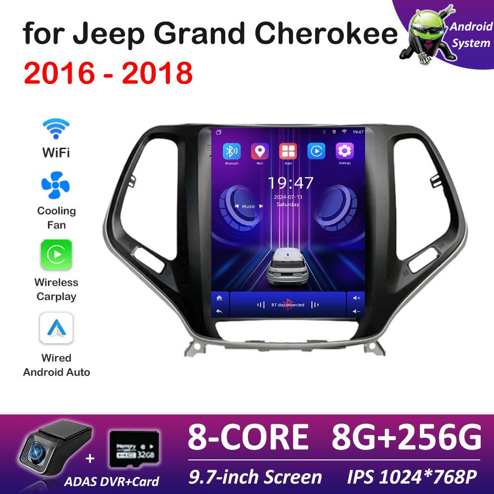 Smart System Android Auto Car Video for Jeep Grand Cherokee 2016 2017 - 2018 Radio Player GPS Navigation Wireless Carplay WIFI
Smart System Android Auto Car Video for Jeep Grand Cherokee 2016 2017 - 2018 Radio Player GPS Navigation Wireless Carplay WIFI