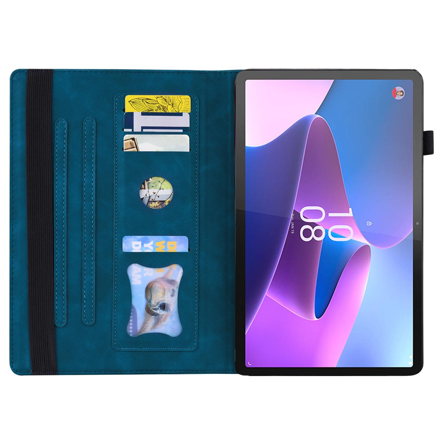 For Lenovo Pad Pro 2022/Tab P11 Pro Gen 2 Viewing Stand Business Folio Tablet Cover PU Leather Wallet Elastic Band Protective Case with Pencil Holder Blue
For Lenovo Pad Pro 2022/Tab P11 Pro Gen 2 Viewing Stand Business Folio Tablet Cover PU Leather Wallet Elastic Band Protective Case with Pencil Holder Blue